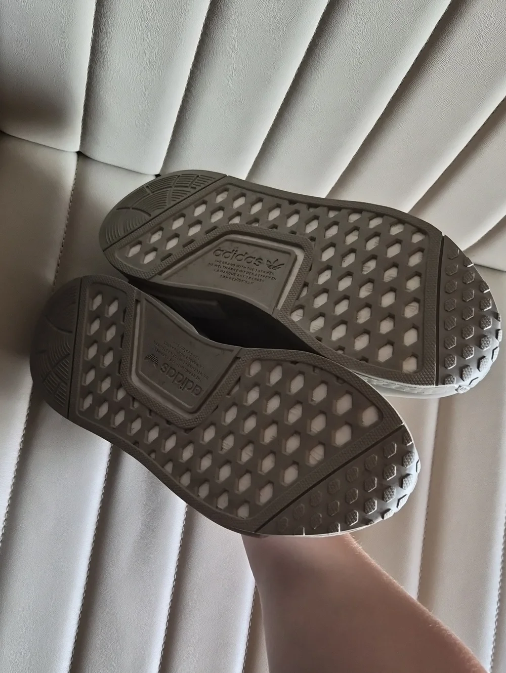 adidas NMD_R1 Sneakers Metal Grey Men’s Size 5 (Women’s 6)